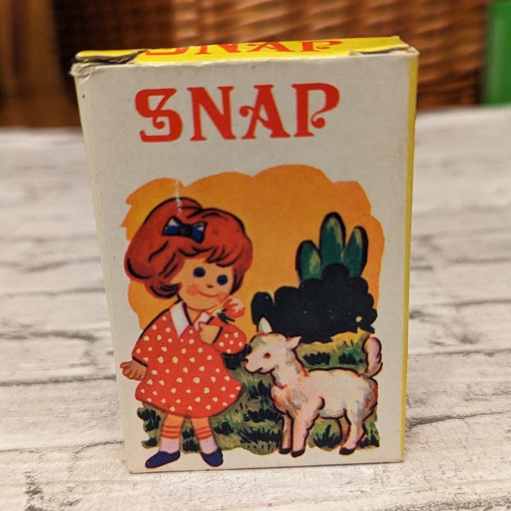 Vintage Snap Game Nursery Rhymes